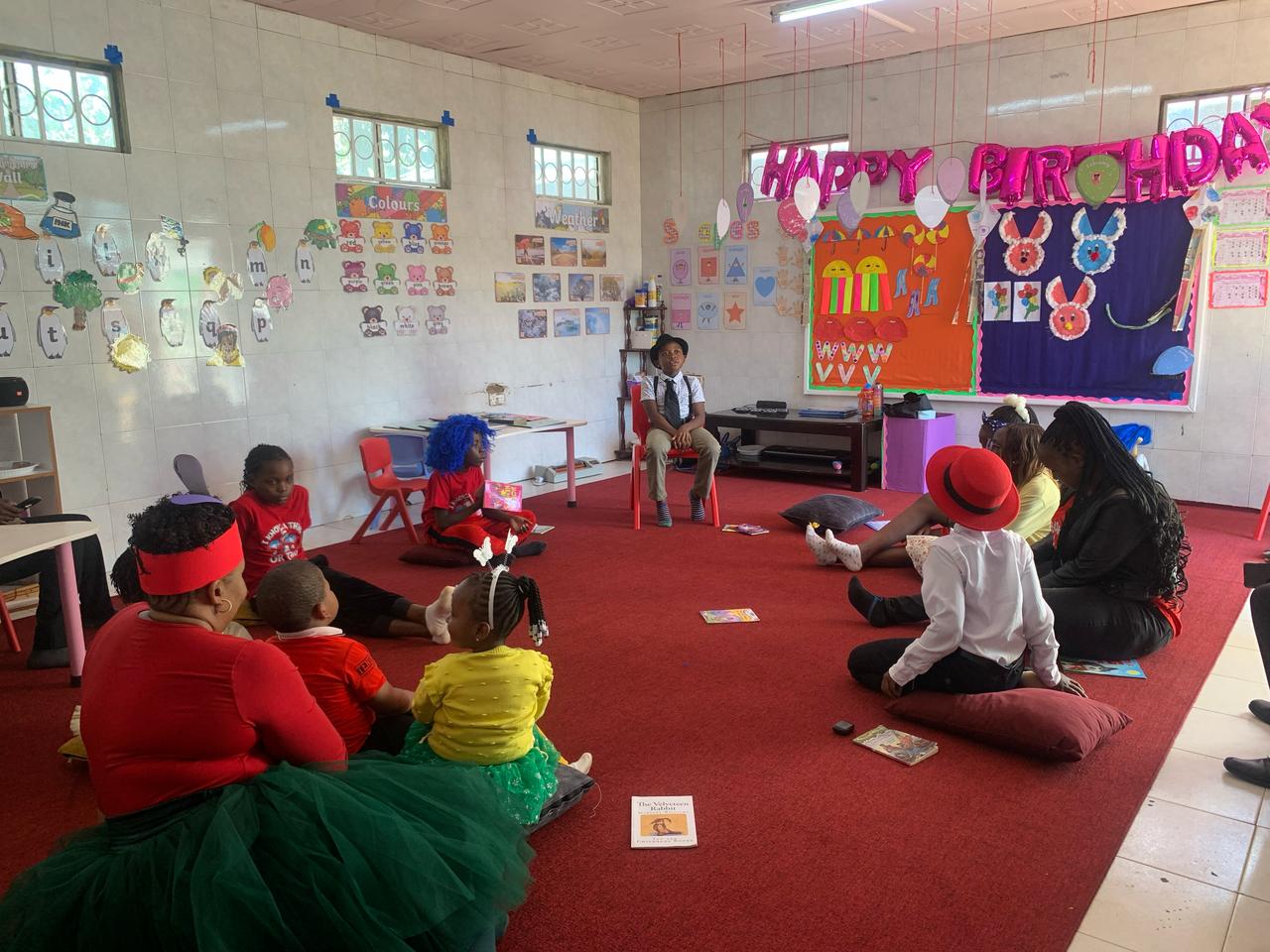 Beautiful aerial view of Leeds Cambridge Campus grounds and facilities in Kitale Kenya