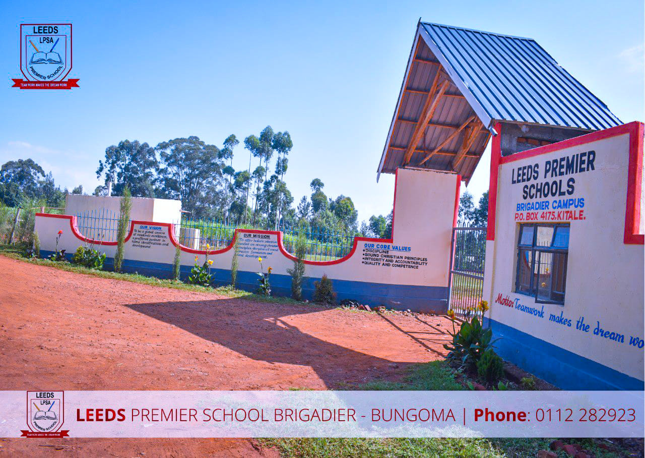 Map showing Leeds CBC Campus location in Bungoma County Western Kenya